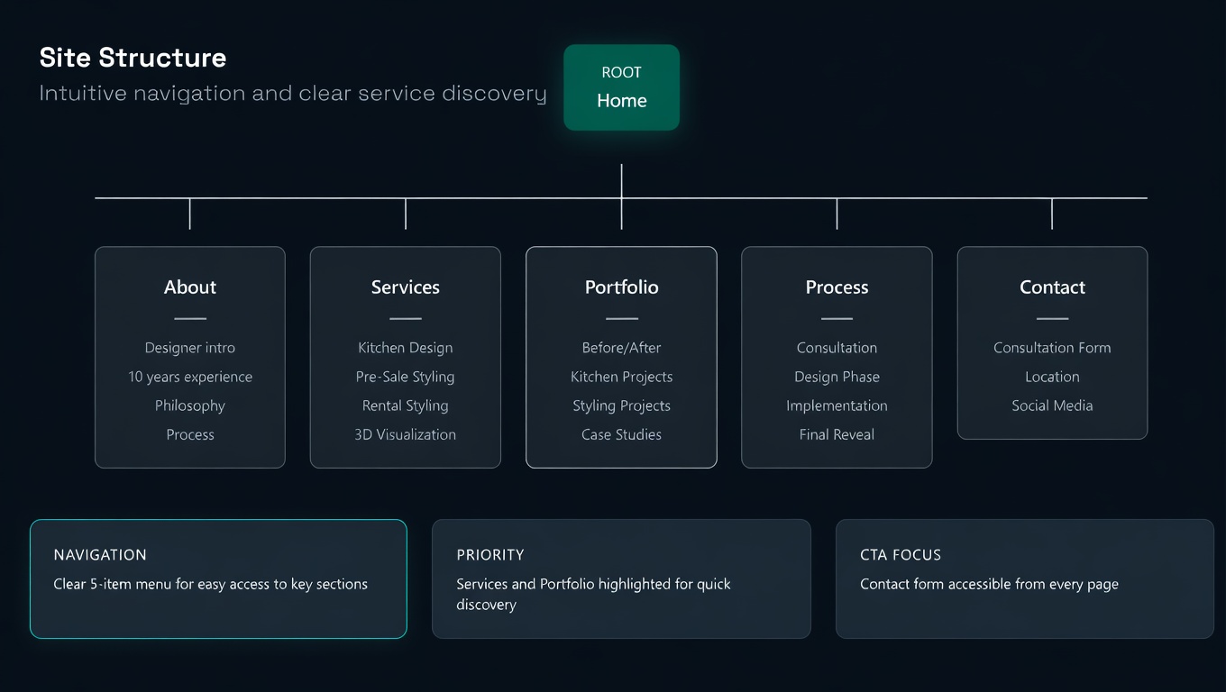 Site structure diagram for Frida Studio